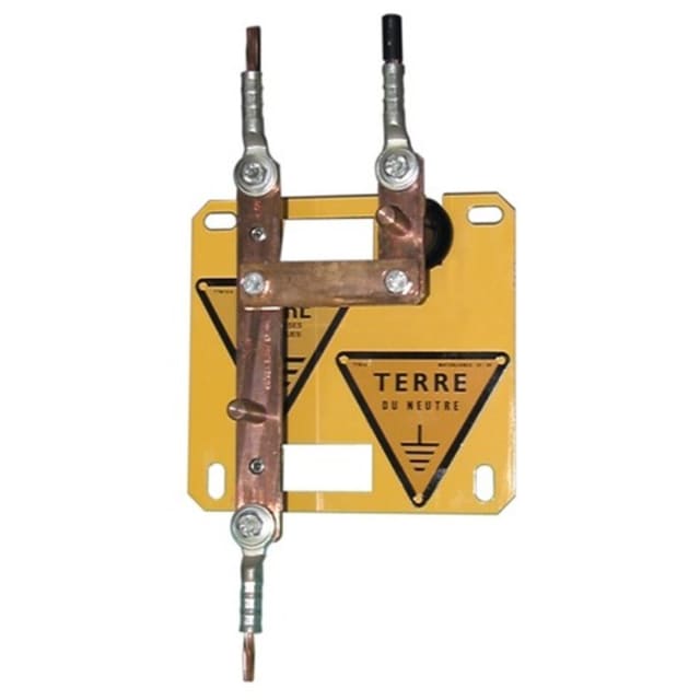 Platine de mise a la terre pour postes BT-HTA-Codet Enedis: 5983174 Te ...