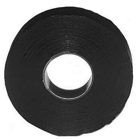 Te Connectivity (EX TYCO SIMEL) - RIAS-Ruban isolant autoamalgamant noir-Largeur: 25mm-Épaiss: 0,75mm-Rouleau 10m