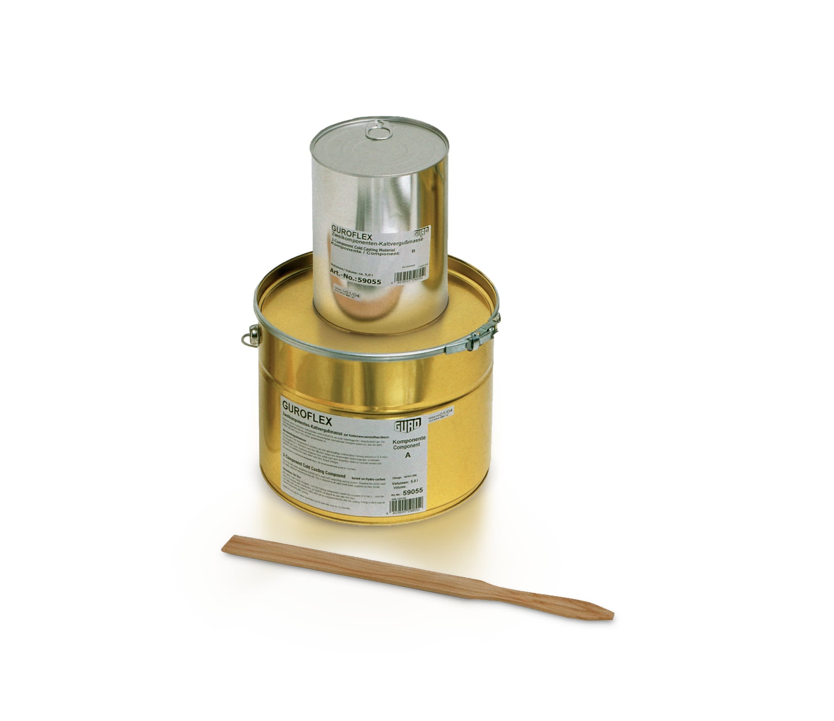 Te Connectivity (EX TYCO SIMEL) - GUROFLEX-N-C385-Pot de résine verte Guroflex-Volume: 3,85 litres