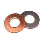 Te Connectivity (EX TYCO SIMEL) - Rondelle bimétallique alu/cuivre-Diam ext: 30mm-Diam int: 10,5mm-Épaisseur: 2mm