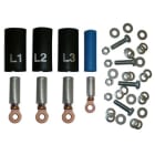 Te Connectivity (EX TYCO SIMEL) - Kit 4 cosses alu-cuivre XCX 95/50 + boulon + manchon thermo pour TUR-6982013