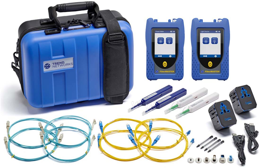 Trend Networks - Kit de Photométrie Multi Mono avec une source et un puissance-mètre, laser rouge