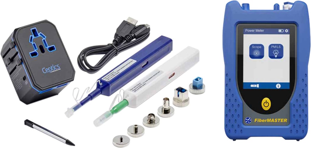 Trend Networks - Puissance-mètre Multi Mono avec laser rouge et entrée pour microscope optionnel