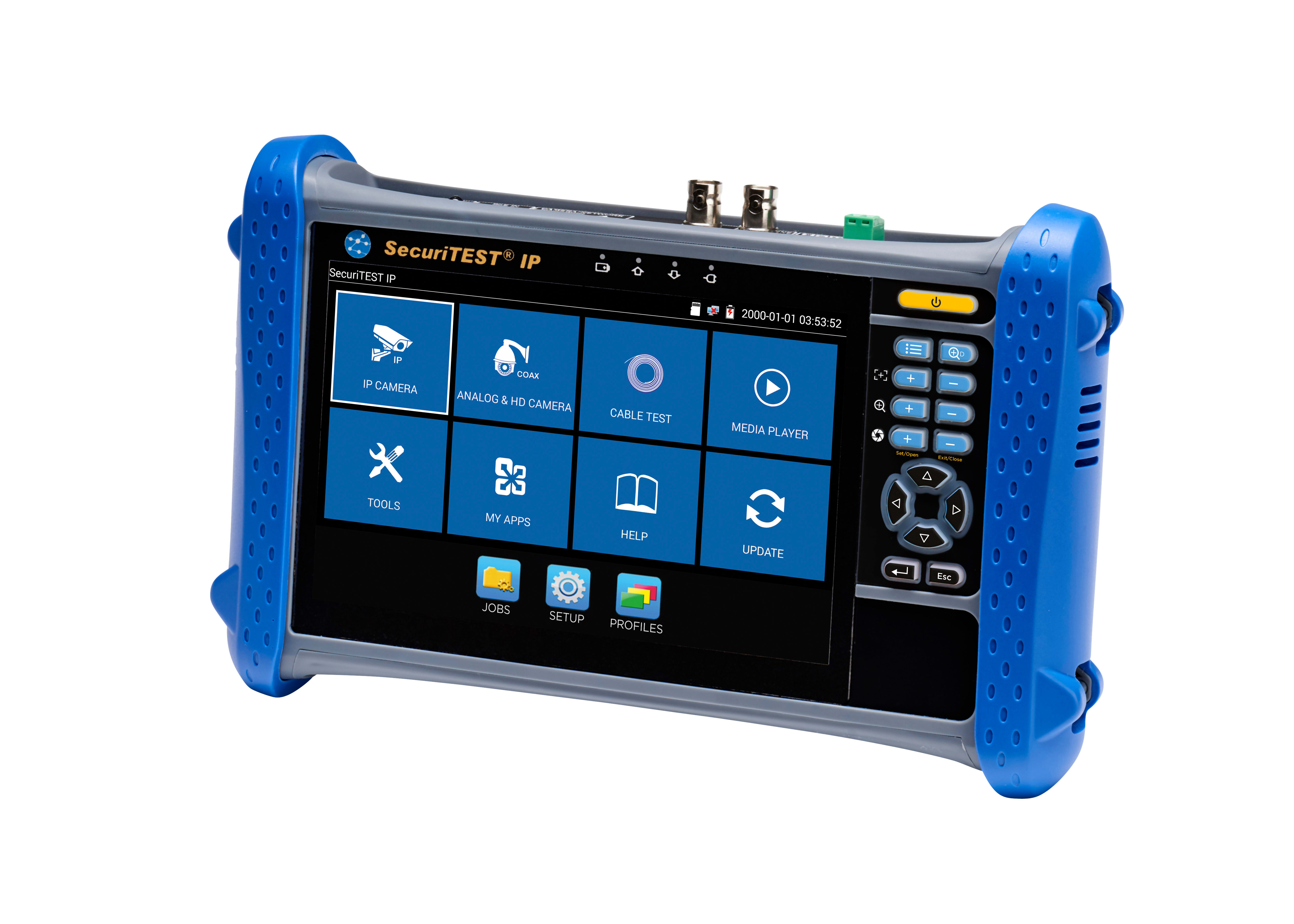 Trend Networks - 1 SecuriTEST IP - Testeur de caméras vidéo-protection IP et analogique; mémoire