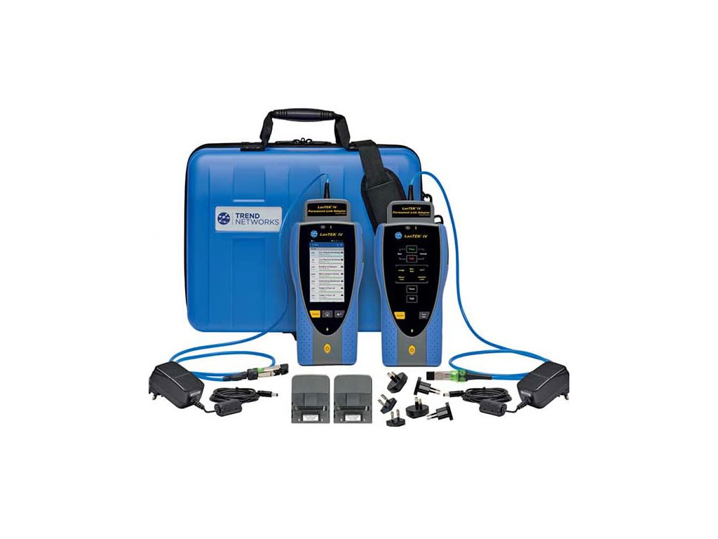Trend Networks - LanTEK IV-500 - Certificateur 500MHz Cat. 6A EA, avec adap. Permanent et Channel