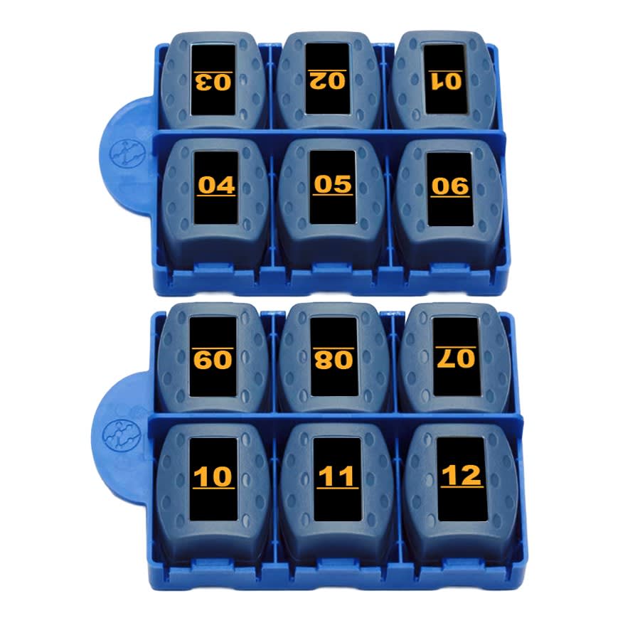 Trend Networks - Kit de 12 adaptateurs distants RJ45 (#1 - #12)