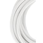 Bailey - Câble Textile 3 mètres Blanc 2x0.75mm² Fil en cuivre avec finition textile