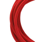 Bailey - BAI Câble Textile 3 mètres Rouge 2x0.75mm² Fil en cuivre avec finition textile
