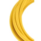 Bailey - Câble Textile 3 mètres Jaune 2x0.75mm² Fil en cuivre avec finition textile