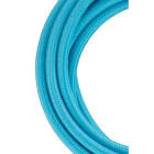 Bailey - Câble Textile 3 mètres Bleu ciel 2x0.75mm² Fil en cuivre finition textile