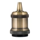 Bailey - Douille "Retro" aluminium E27 Gaine bronze antique et serre-câble M10
