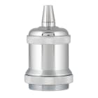Bailey - Douille "Retro" aluminium E27 Gaine chromée et serre-câble M10