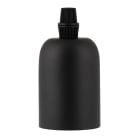 Bailey - Douille en Aluminium E27 Noir mat Gaine noire et serre-câble M10