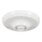 Bailey - Rosace en Porcelaine Blanc 100x33mm avec serre-câble