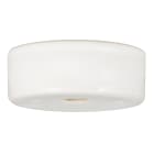 Bailey - Rosace en Porcelaine Blanc 80x30mm Rosace multiple pour 1 à 5 câbles