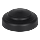 Bailey - SmartCup Small Noir RAL9005 Mat Polypropylène (PP) rosace pour 1-4 cables