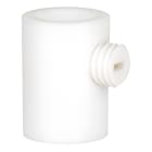 Bailey - Serre-câble plastique droite Blanc M10 Femelle 10 pièces