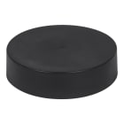 Bailey - SmartCup Medium Noir RAL9005 Mat Polypropylène (PP) rosace pour 1-4 cables