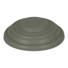 Bailey - SmartCup Large Gris Ciment RAL7033 Mat Polypropylène rosace pour 1-4 cables