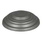 Bailey - SmartCup Large Gris RAL9007 Mat Polypropylène (PP) rosace pour 1-4 cables