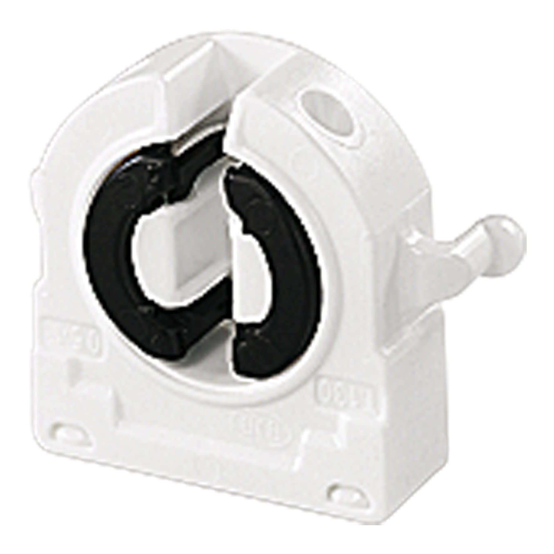 Bailey - BJB 26.422.1009.50 Douille G13 pour tubes fluos/LED T8 pastilles LT 9.2mm Clips