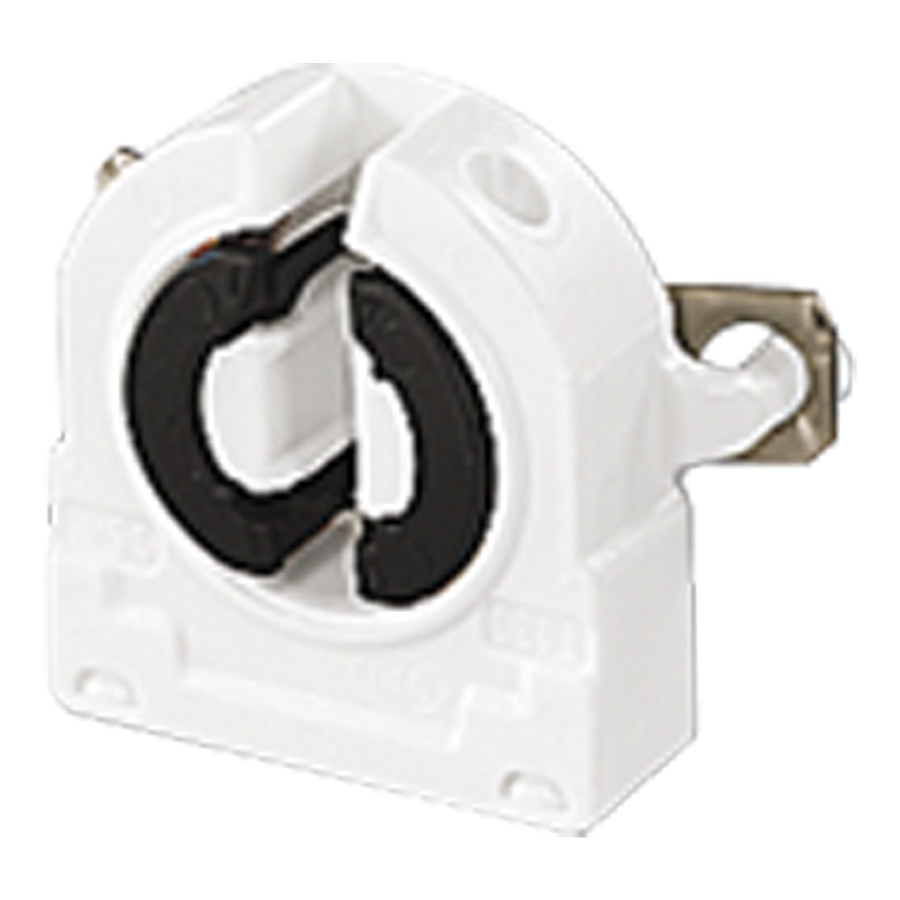 Bailey - BJB 26.422.1110.50 Douille G13 pour tubes fluos/LED T8 pastilles Clips ressort