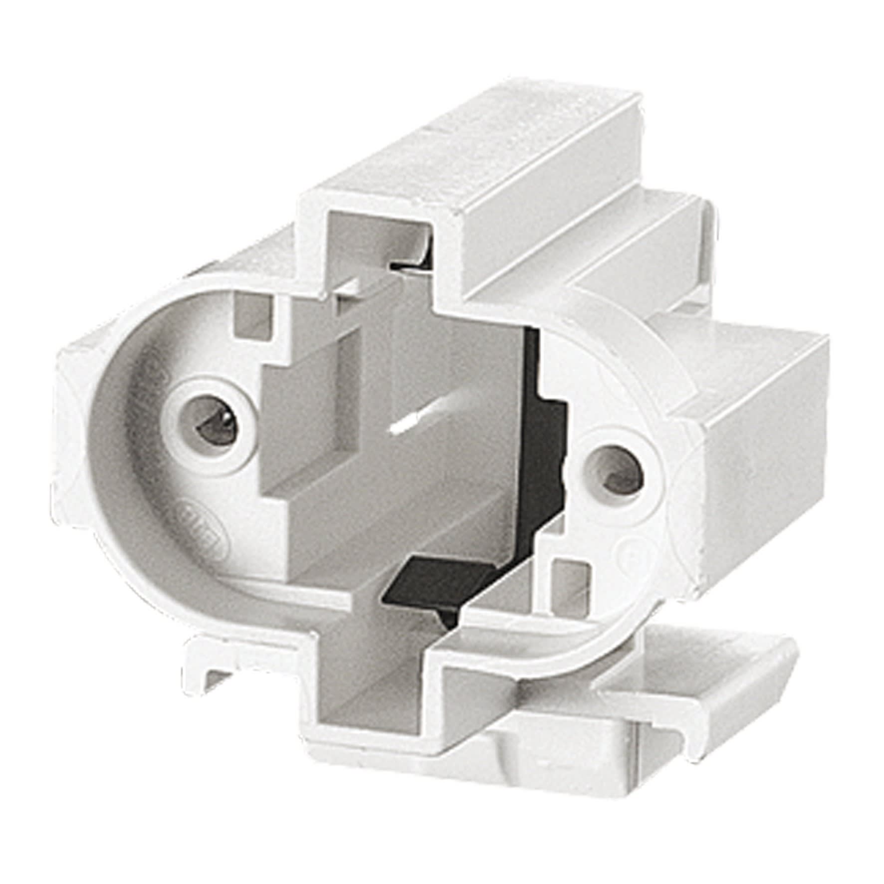 Bailey - BJB 26.719.4354.50 Douille pour fluocompactes ou LED G23 Pied à clipser 10x20mm