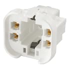 Bailey - BJB 26.745.1191.50 Douille fluocompactes / LED G24q-3/G24q-4 Fixation à vis