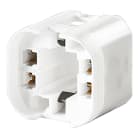 Bailey - BJB 26.745.1951.50 Douille fluocompactes / LED G24q-1 Fixation à vis 2-pin