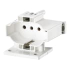 Bailey - BJB 26.727.8331.50 Douille fluocompactes / LED 2G7 Fixation à vis horizontal