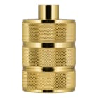 Bailey - Douille Grid aluminium E27 Gaine Dorée M10 filetage creux Kit complet