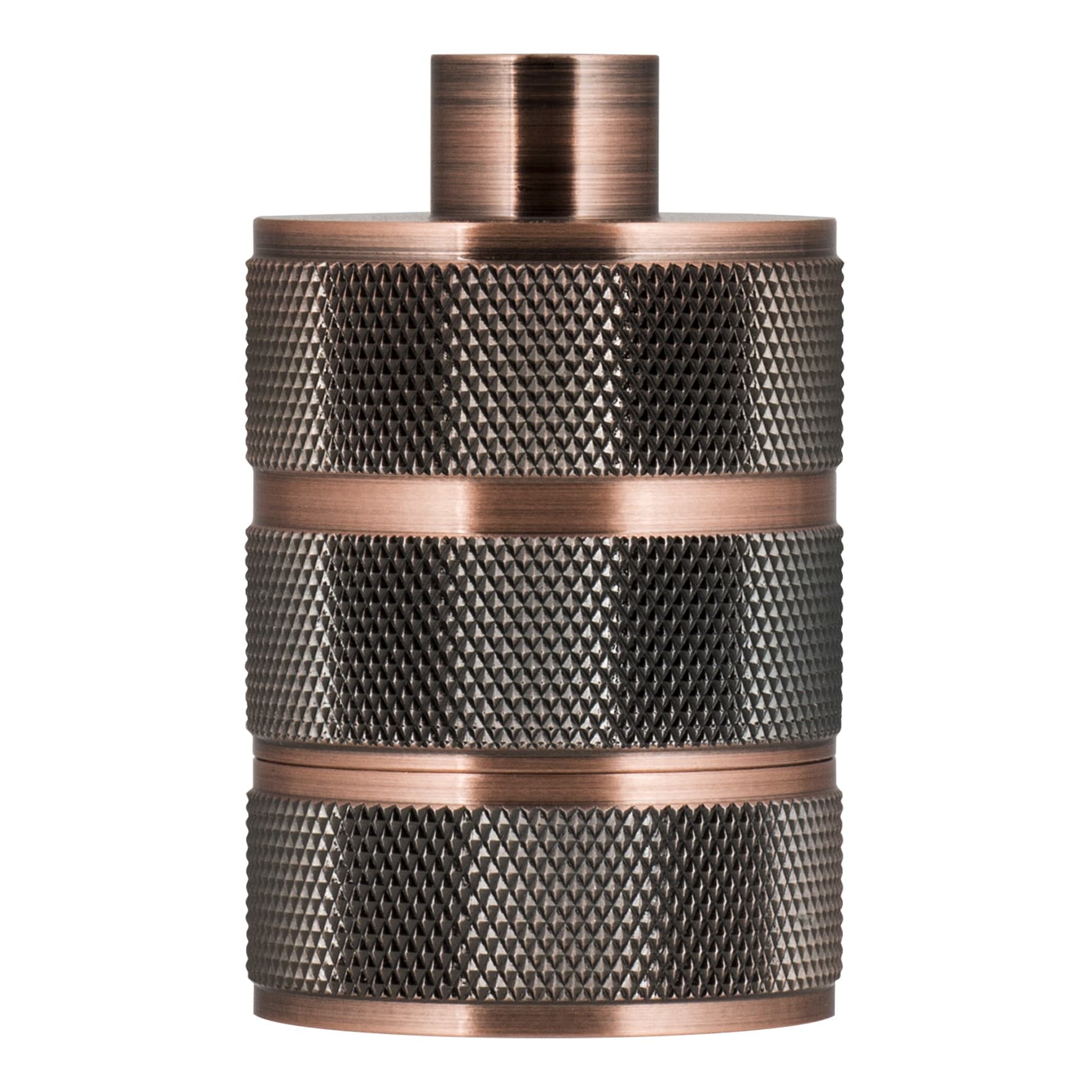Bailey - Douille Grid aluminium E27 Gaine cuivre antique M10 filetage creux