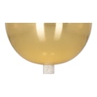 Bailey - Rosace en Métal Bowl Dorée 100x50mm Serre-câble plastique transparent