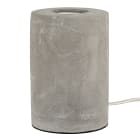 Bailey - Lampes à poser Béton E27 90x130mm avec 1.5m cordon alimentation 2x0.75mm²