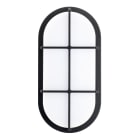 Bailey - Hublot LED Slim Ovale 20W 4000K 1350lm IP65 IK10 Fonte d'alu anti-vandalisme