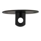 Bailey - Serre-câble Plafond/Mur en Métal Noir - pour cordon textile