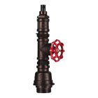 Bailey - Suspension Fire Hose Marron/Cuivre E27 avec 1.3m Câble Textile Noir