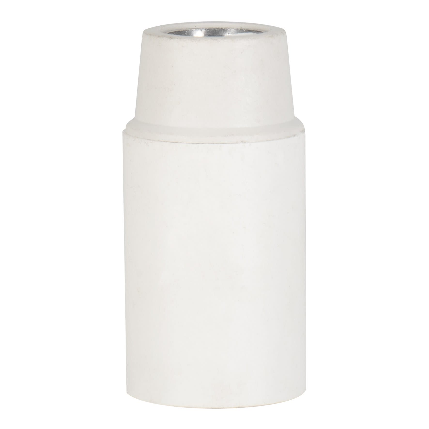 Bailey - Douille E14 Thermoplastique M10x1 Blanc Chemise lisse 26x52mm