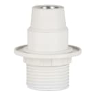 Bailey - Douille E14 Thermoplastique M10x1 Blanc Chemise semi-filetée avec bague