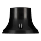 Bailey - Douille E27 Thermoplastique Noir Monté en surface Droite Applique murale