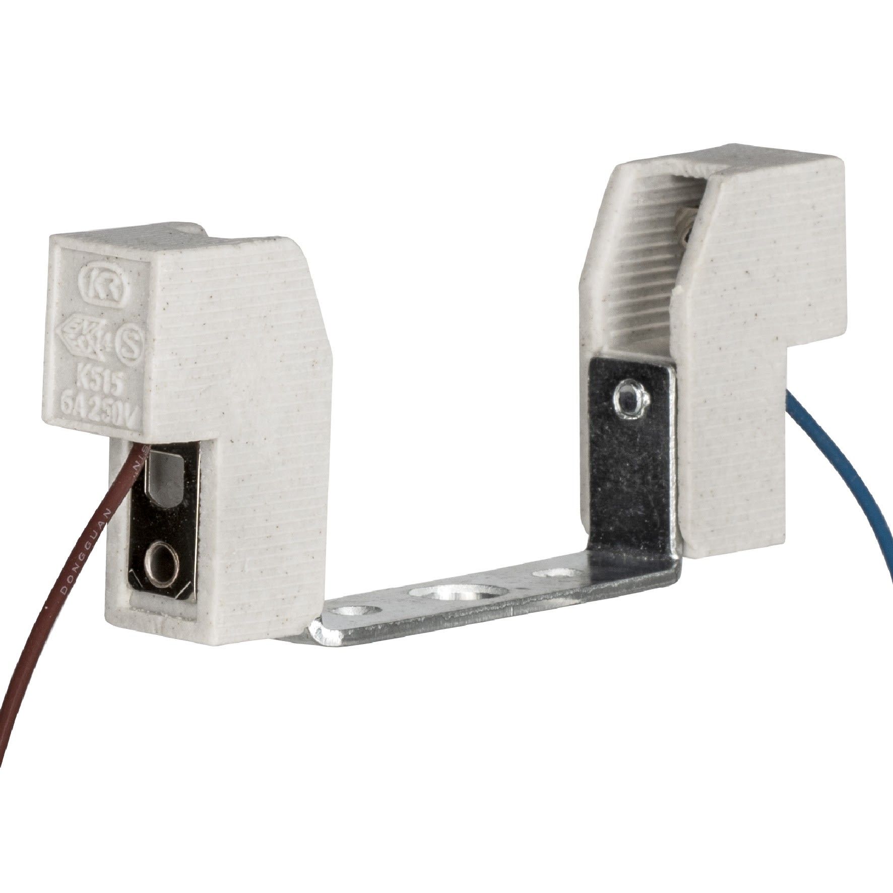 Bailey - Douille R7s Céramique 78MM 6A 250V T250 avec câbles 0.75mm² 250mm