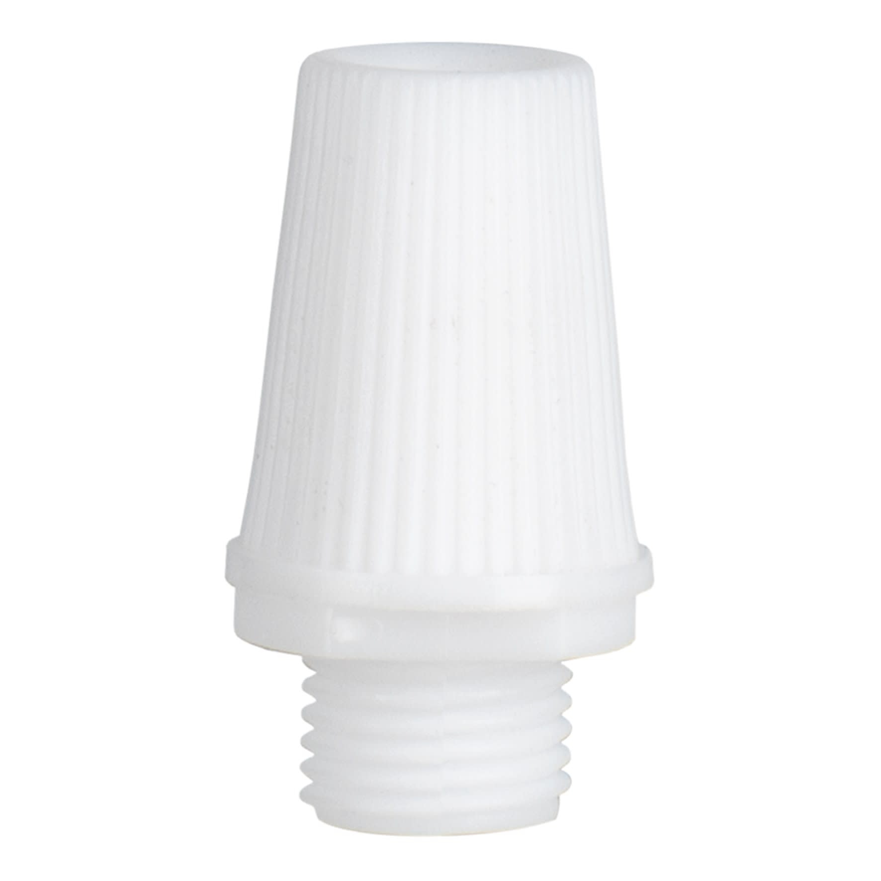 Bailey - 10pcs Serre-câble conique plastique Blanc Raccord mâle M10