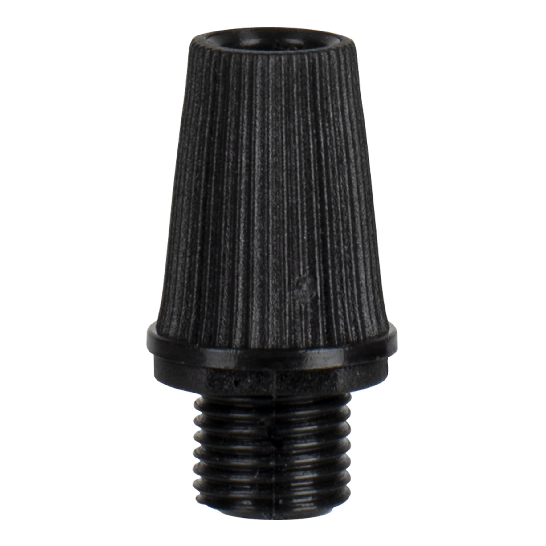 Bailey - 10pcs Serre-câble conique plastique Noir Raccord mâle M10