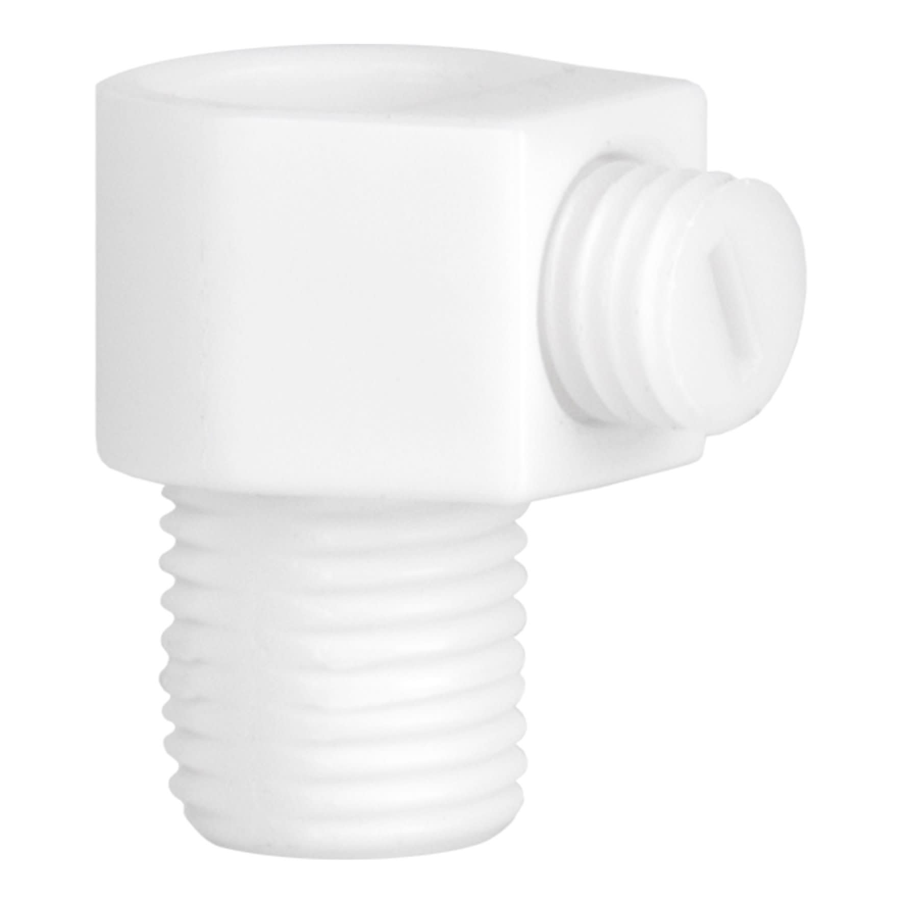 Bailey - 10pcs Serre-câble plastique Blanc Raccord mâle M10
