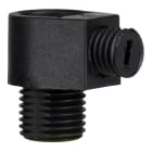 Bailey - 10pcs Serre-câble plastique Noir Raccord mâle M10