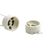 Bailey - Douille GU10 Céramique 2A 250V T250 + câbles 0.75mm² entrée latérale