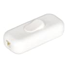 Bailey - Interrupteur pour câble souple 1-pôle Blanc 250V 2A 60x26x15mm