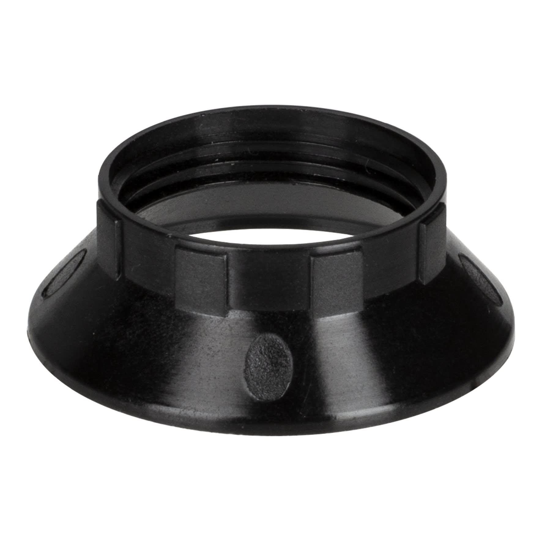 Bailey - Bague pour Douille E14 Thermoplastique Noir 43x15mm