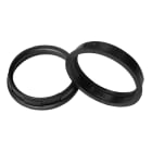 Bailey - Bague pour Douille E27 Thermoplastique Noir et suspension TP 47x9mm