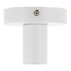 Bailey - Plafonnier / Applique murale en Métal S E27 Blanc 85x100mm Classe 2